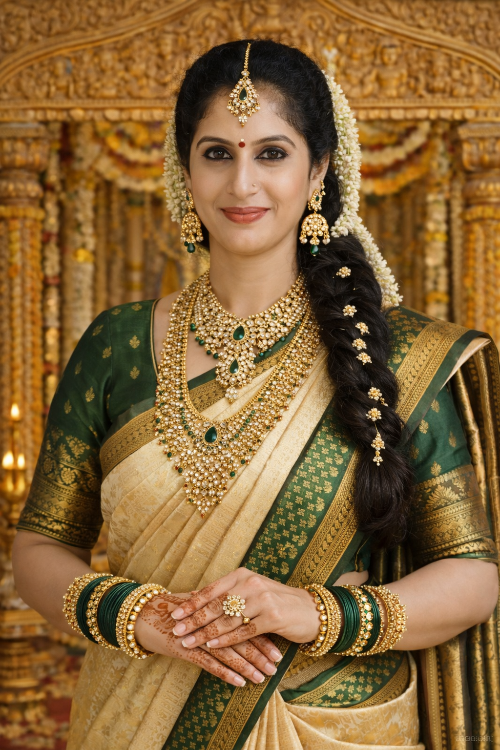 Reception Makeup Look